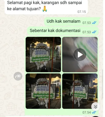 Pengiriman Papan Bunga Selamat Arjosari Blimbing