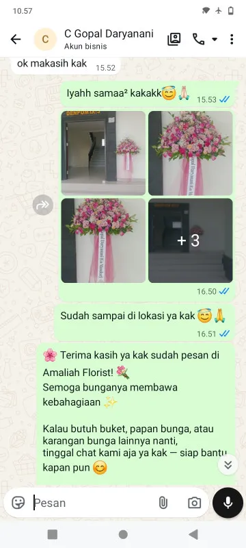 Pengiriman Karangan Bunga Arjosari Blimbing