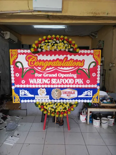 Papan Bunga Ucapan Selamat Arjosari Blimbing