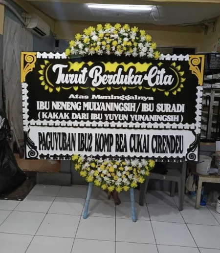 Papan Bunga Duka Arjosari Blimbing