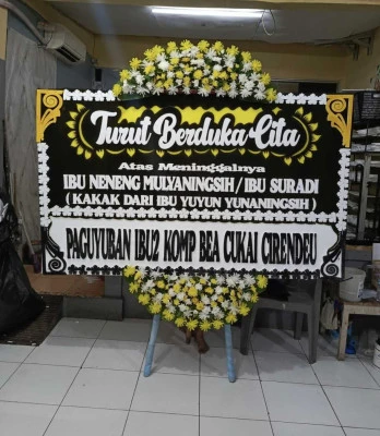 Papan Bunga di Arjosari Blimbing